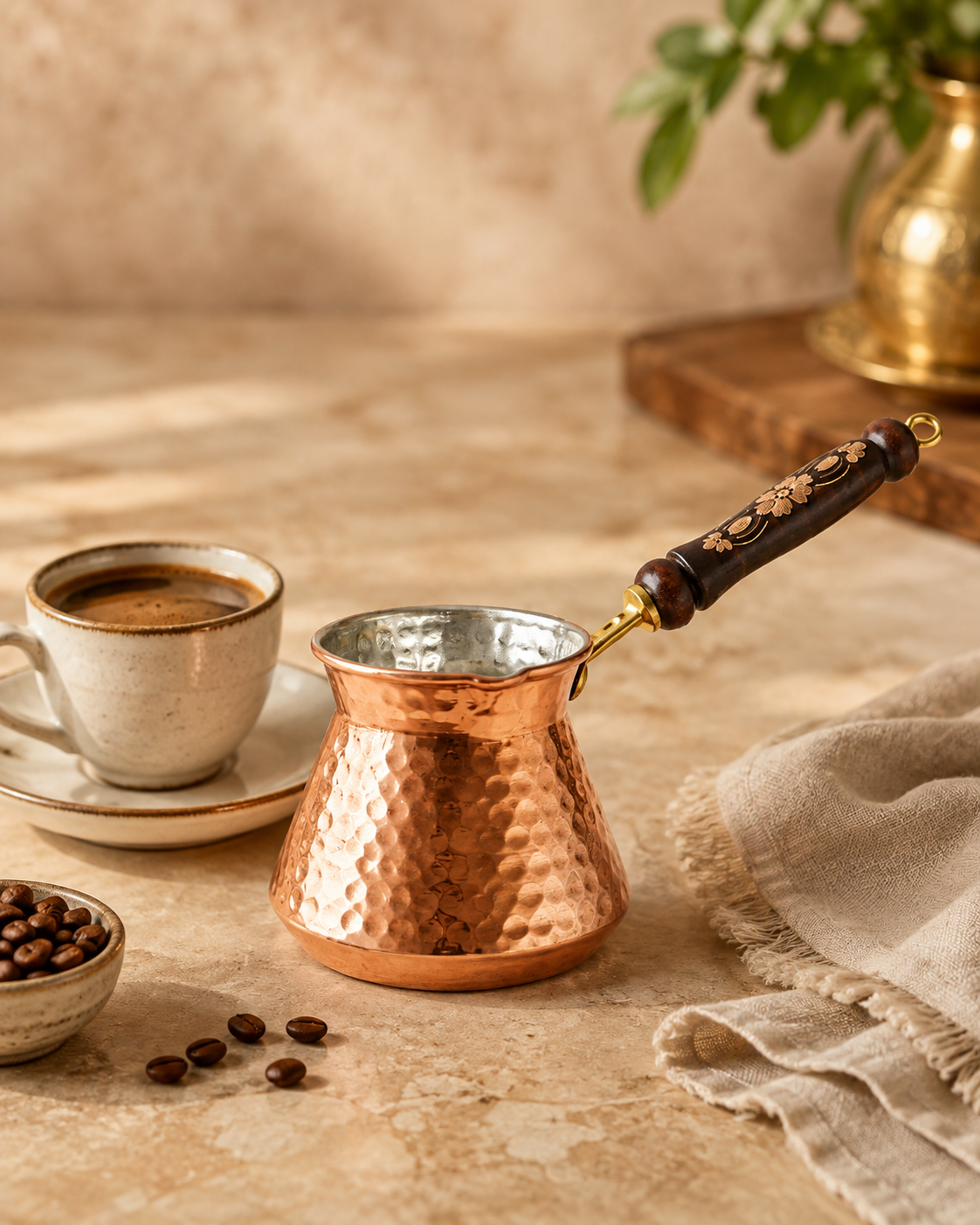 Koperen Koffiepot – Cezve